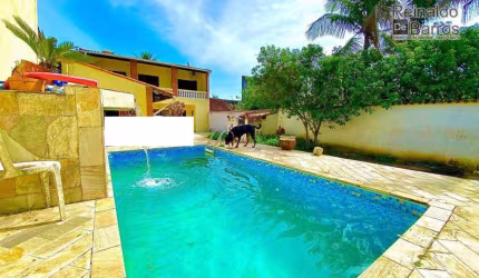 Casa com 3 dormitórios e piscina à venda, 270 m² por R$ 480.000 - Parque Balneário Itanhaem - Itanhaém/SP