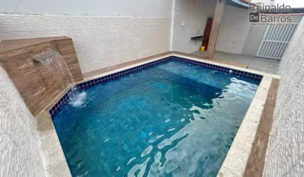 Sobrado com 2 dormitórios à venda, 90 m² por R$ 260.000,00 - Vila Atlântica - Mongaguá/SP