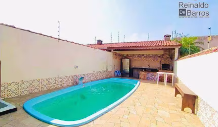 Casa com 2 dormitórios à venda, 68 m² por R$ 410.000 - Balneário Tupy - Itanhaém/SP