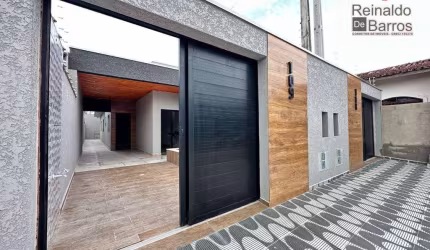 Casa com 2 dormitórios à venda, 70 m² por R$ 399.000 - Estância Balneária Tupy - Itanhaém/SP