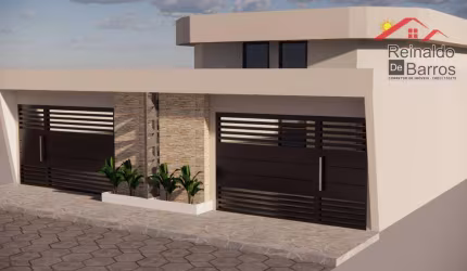 Casa com 2 dormitórios à venda, 75 m² por R$ 380.000,00 - Estância Balneária Tupy - Itanhaém/SP