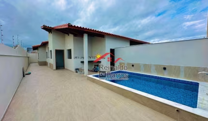 Casa com 3 dormitórios à venda, 75 m² por R$ 474.900,00 - Jardim Bopiranga - Itanhaém/SP