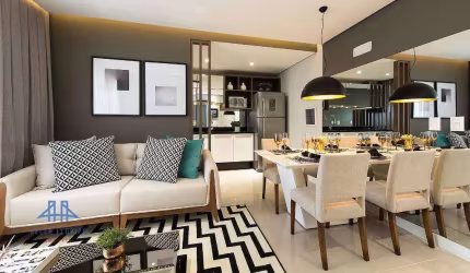 Apartamento com 2 dormitórios à venda, 75 m² por R$ 949.500,00 - Itacorubi - Florianópolis/SC