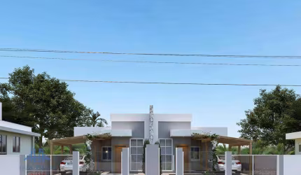 Casa à venda, 74 m² por R$ 529.000,00 - Fundos - Biguaçu/SC