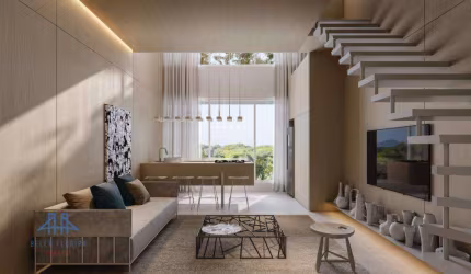 Loft com 1 dormitório à venda, 47 m² por R$ 566.000,00 - Barra da Lagoa - Florianópolis/SC