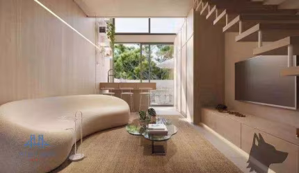 Apartamento Duplex com 2 dormitórios à venda, 67 m² por R$ 794.000,00 - Campeche - Florianópolis/SC
