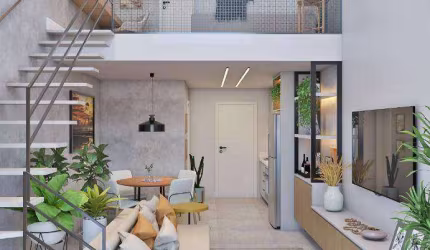 Loft com 1 dormitório à venda, 45 m² por R$ 518.000,00 - Santa Mônica - Florianópolis/SC