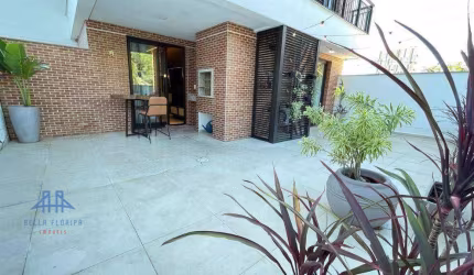 Apartamento Garden com 2 dormitórios para alugar, 113 m² por R$ 7.172,00/mês - Carvoeira - Florianópolis/SC