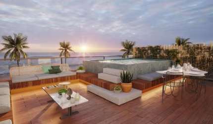 Apartamento 2 Quartos Frente Mar de Muro Alto | Entrega Segundo Semestre 2025