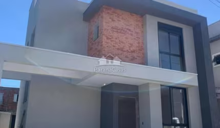 Casa em condomínio fechado com 3 quartos à venda na Rua Ângelo Tozim, 230, Campo de Santana, Curitiba, 121 m2 por R$ 699.000