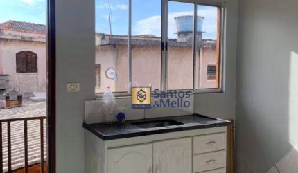 Casa com 1 dormitório para alugar, 50 m² por R$ 1.004,25/mês - Parque Marajoara - Santo André/SP