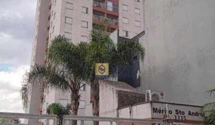 Apartamento com 3 dormitórios à venda, 59 m² por R$ 380.000,00 - Vila Homero Thon - Santo André/SP