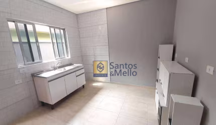 Casa com 1 dormitório para alugar, 40 m² por R$ 1.560,00/mês - Parque Novo Oratório - Santo André/SP
