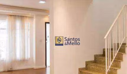 Casa com 3 dormitórios para alugar, 160 m² por R$ 3.942,00/mês - Campestre - Santo André/SP
