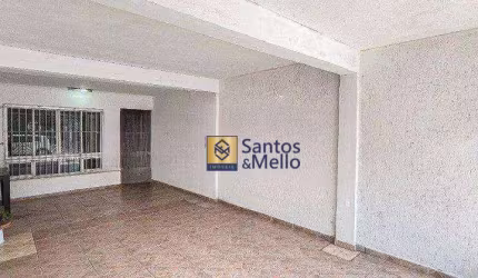 Casa com 3 dormitórios, 203 m² - venda por R$ 680.000,00 ou aluguel por R$ 3.584,00/mês - Vila Metalúrgica - Santo André/SP