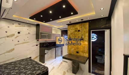 Kitnet com 1 dormitório para alugar, 19 m² por R$ 1.690,00/mês - Cerâmica - São Caetano do Sul/SP