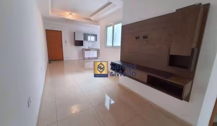 Apartamento com 2 dormitórios para alugar, 50 m² por R$ 2.220,00/mês - Vila Alto de Santo André - Santo André/SP