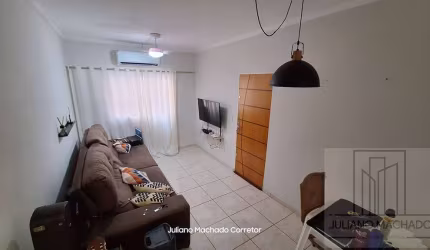 Apartamento térreo com amplo sacada, 2 dormitórios 1 suíte Botânico