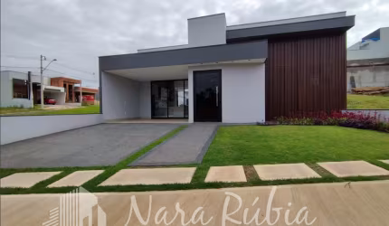 Casa moderna de fino acabamento, no Condomínio Gran Reserve em Indaiatuba/SP