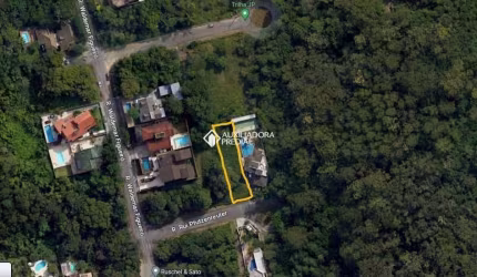Terreno à venda na Rua Rui Pfutzenreuter, 79, João Paulo, Florianópolis, 758 m2 por R$ 1.400.000