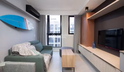 Apartamento com 1 quarto à venda na Rua Professora Maria Flora Pausewang, 131, Trindade, Florianópolis, 31 m2 por R$ 602.000
