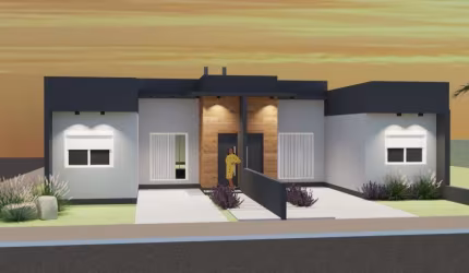 Casa com 2 quartos à venda na Elmo Grooders, 6, Conventos, Lajeado, 62 m2 por R$ 235.000