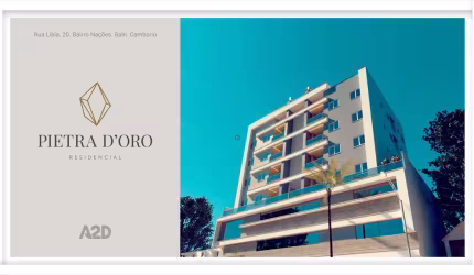 Apartamento com 2 quartos à venda na Rua Líbia, 20, Nações, Balneário Camboriú por R$ 860.000