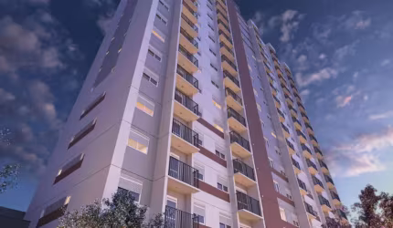 Vibra Vila das Belezas 34 e 37 m² com Sacada e opção de Vaga