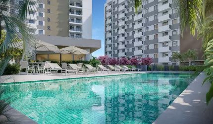 360 Park View 37 a 46m2, 2 dorm com Vaga e Varanda