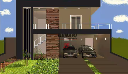 Casa com 3 dormitórios à venda, 220 m² por R$ 2.145.000,00 - Jardim Reserva Bom Vive - Indaiatuba/SP