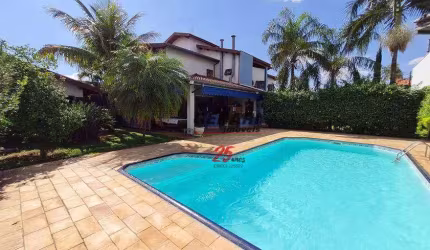 Sobrado com 5 quartos venda, 470 m² por R$ 1.900.000 - Chácara Areal - Indaiatuba/SP