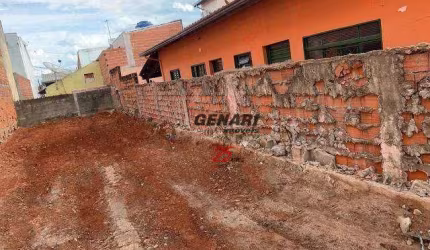 Terreno, 125 m² - venda por R$ 170.000,00 ou aluguel por R$ 650,00/mês - Jardim Morada do Sol - Indaiatuba/SP