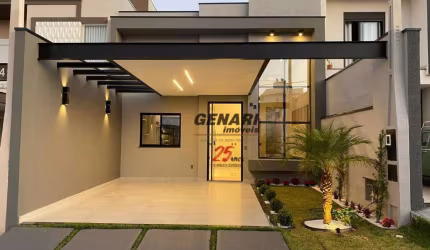 Casa com 3 quartos à venda, 125 m² por R$ 1.275.000 - Condomínio Jardins do Império - Indaiatuba/SP
