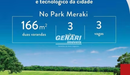 Apartamento com 3 quartos à venda, 166 m² por R$ 1.992.000 - Epic -  Bairro Parque Meraki, Indaiatuba/SP
