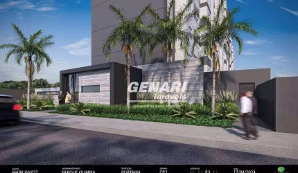 Apartamento com 2 dormitórios à venda, 50 m² por R$ 395.000,00 - Residencial Parque Olímpia - Indaiatuba/SP