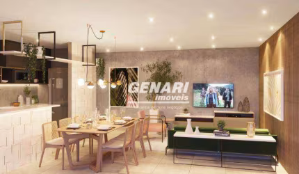 Apartamento com 3 dormitórios à venda, 74 m² por R$ 560.000,00 - Condomínio Manai Residence - Indaiatuba/SP