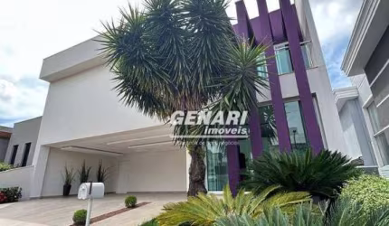 Sobrado de 5 quartos à venda em condomínio de alto padrão em Indaiatuba/SP.