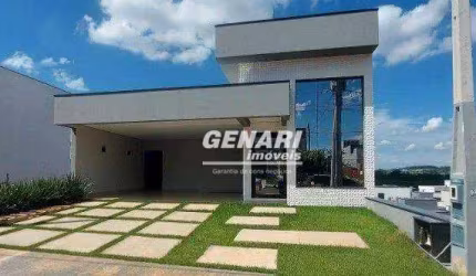Casa com 3 quartos à venda, 230 m²  - Condomínio Piemonte - Indaiatuba/SP.