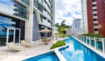Sabatini - Apartamento vista mar à venda no Meireles Av Beira-mar - Lazer completo - Novo