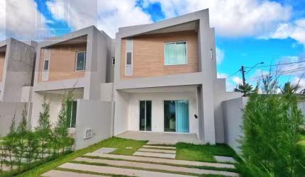 Casa de condomínio à venda no Eusébio - Em construção - 93m2 - Lazer completo