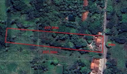 Terreno à venda no Aquiraz - Bairro Tupuiu - Divisa com Eusébio - 6.525,17m2