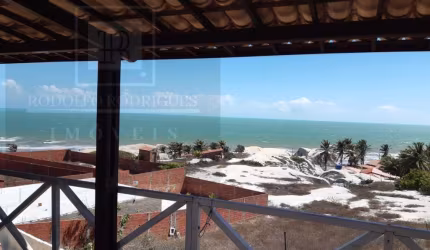 Casa / Pousada com vista mar à venda na Praia de Quixaba, ao lado Canoa Quebra, Aracati