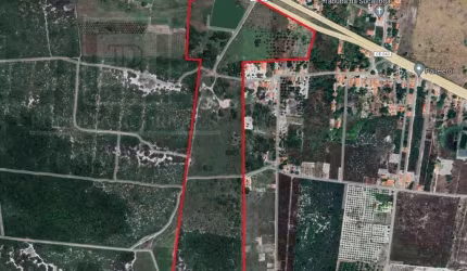 Terreno à venda em Beberibe, Sucatinga | Frente CE-040 | Documentação OK