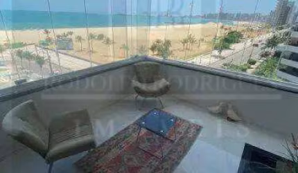 Apartamento vista mar frontal - Meireles - Frente aterro - 100m2