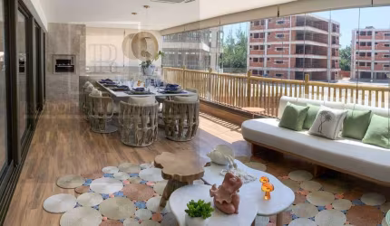 Goa Beach Residence Porto das Dunas - Apartamento à venda  Frente mar - 252m2 - 4 suítes