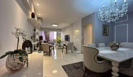 Lindo apartamento finamente mobiliado, para venda em Jurere - Florianópolis.