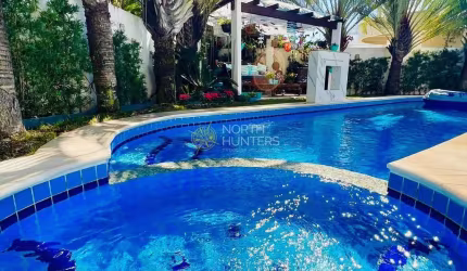 Casa com 7 dormitórios para alugar anual - Jurerê Internacional - Florianópolis/SC