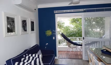 Apartamento com 1 dormitório para alugar, 60m² por R$850,00/dia - Jurerê Internacional - Florianópo