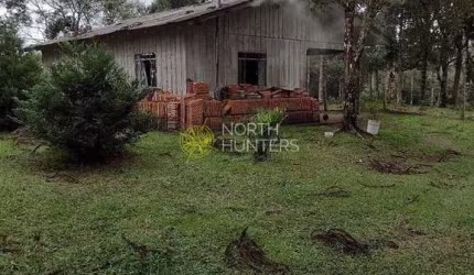 Chácara com 2 dormitórios à venda, 24200 m² por R$ 575.000,00 - Zona Rural - Campo Alegre/SC