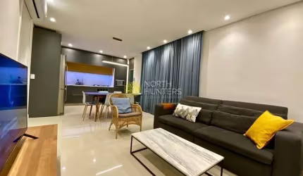 Apartamento mobiliado com 3 dormitórios, 116 m² - venda - Jurerê - Florianópolis/SC